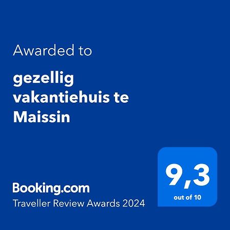 Gezellig Vakantiehuis Te Maissin Eksteriør bilde